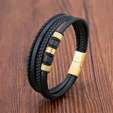 Volcanic Stone Multilayer Bracelet